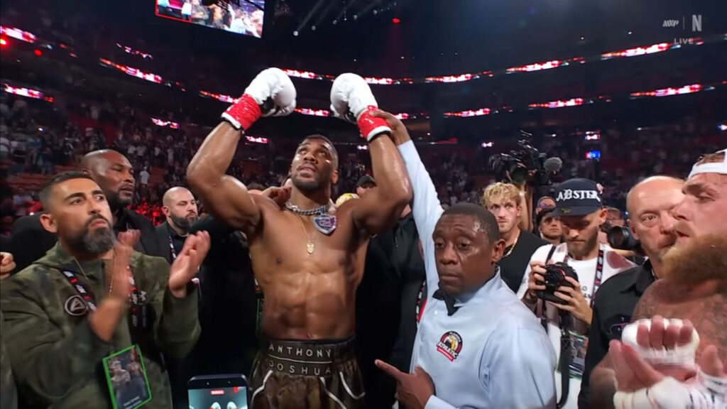 Anthony Joshua Knocks Out Jake Paul di Ronde 6 dalam Duel Kelas Berat
