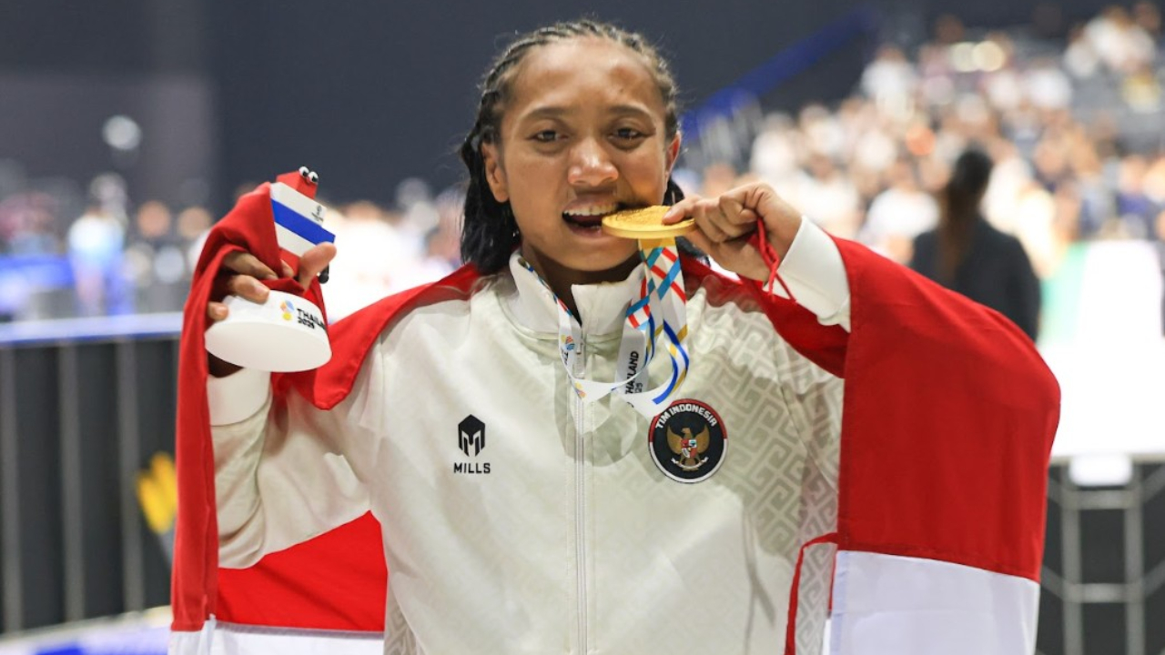 Dwi Ani Retno Wulan Ukir Sejarah, Raih Emas MMA SEA Games 2025