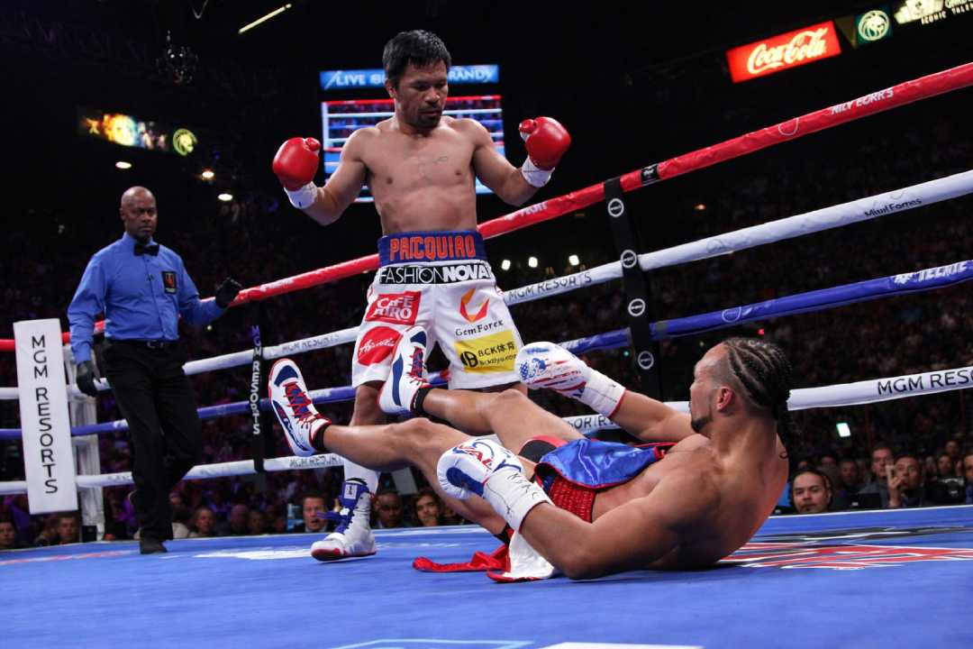 Thurman Bidik Rematch Legendaris Lawan Manny Pacquiao