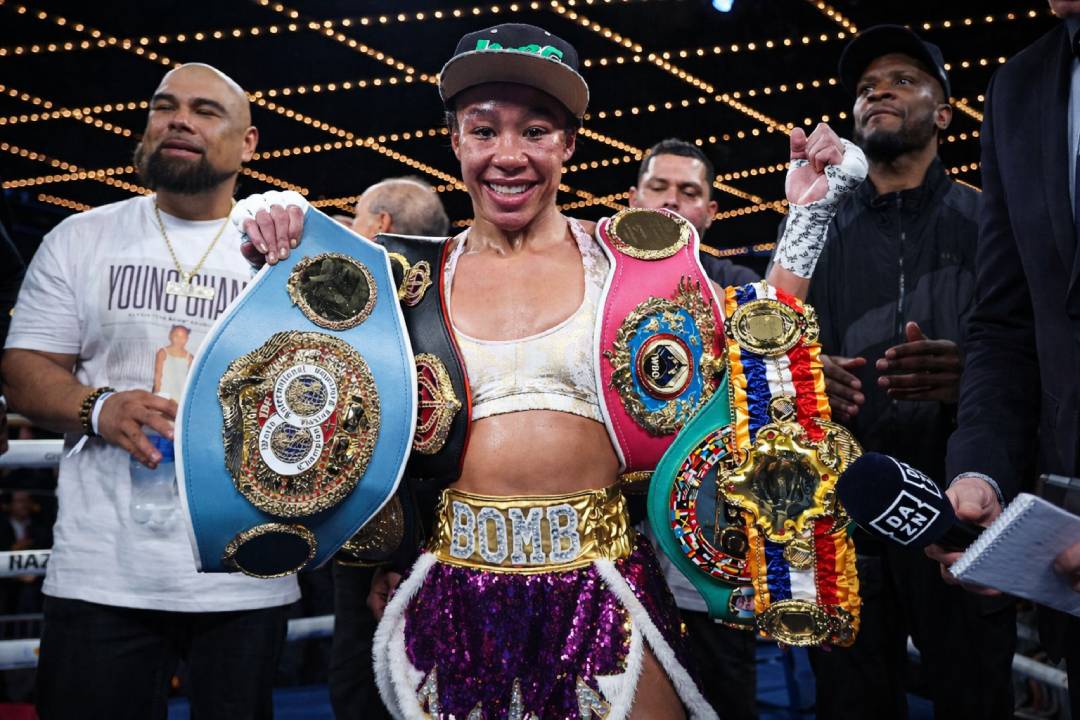 Alycia Baumgardner Tampil Dominan, Pertahankan Gelar Dunia di Madison Square Garden