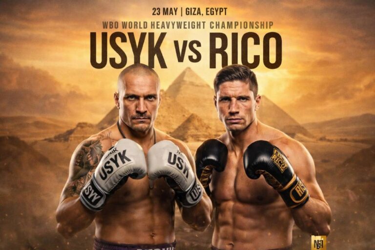 Usyk vs Verhoeven Duel Lintas Disiplin yang Siap Guncang Dunia Tinju