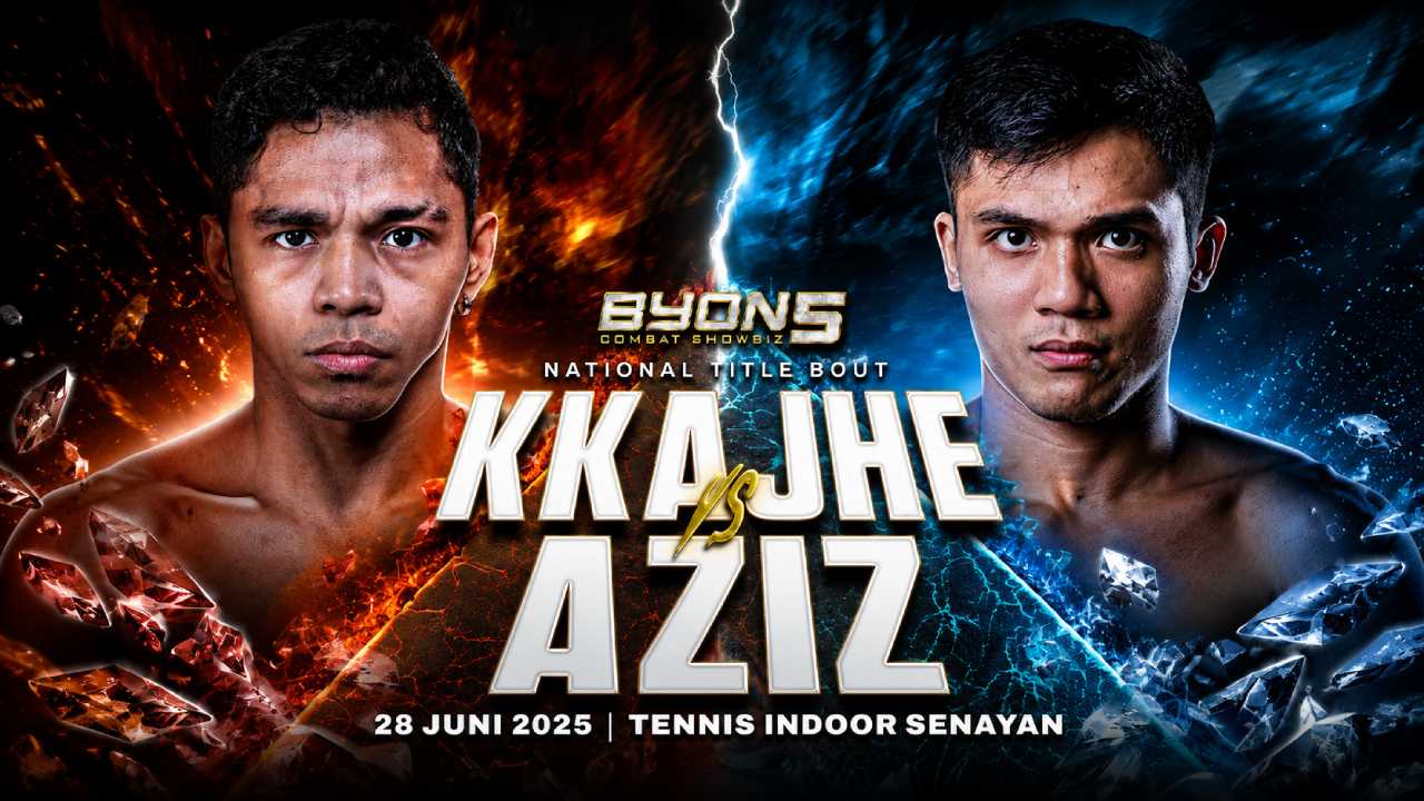 Jadwal BYON Combat Showbiz Vol. 5: Kkajhe Hadapi Aziz Calim