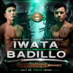 Shokichi Iwata Bidik Pertahanan Gelar Perdana Saat Hadapi Erik Badillo