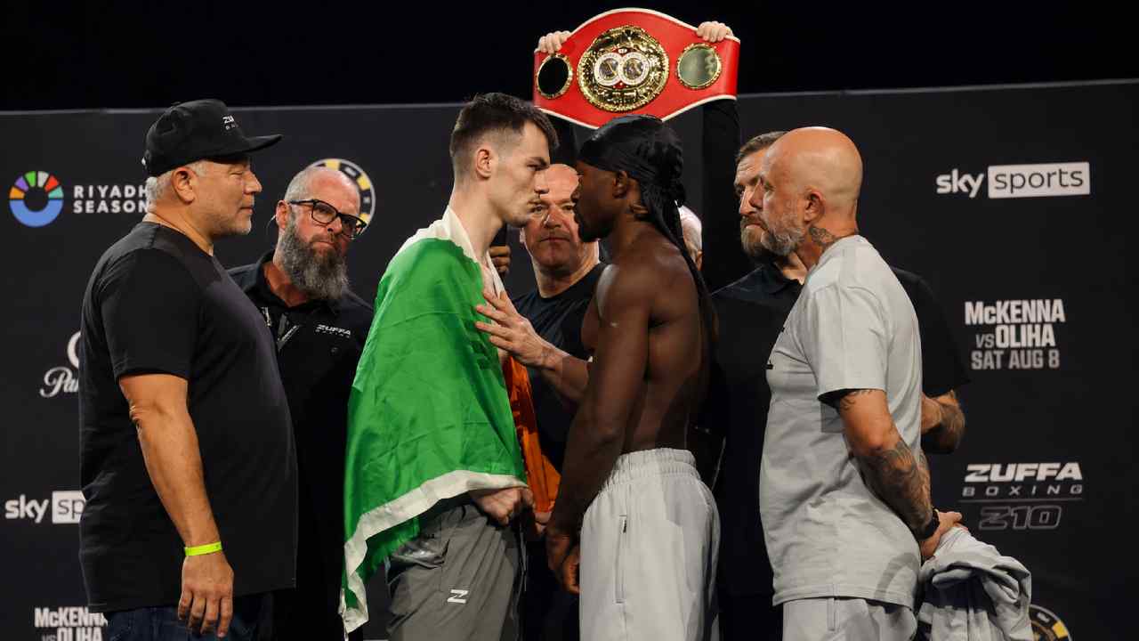 Aaron McKenna vs Etinosa Oliha, Duel Gelar Dunia Panaskan Dublin