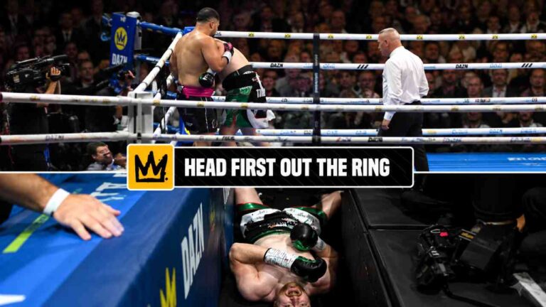 Thomas Carty Terjatuh Keluar Ring, Pertandingan Berakhir No Contest