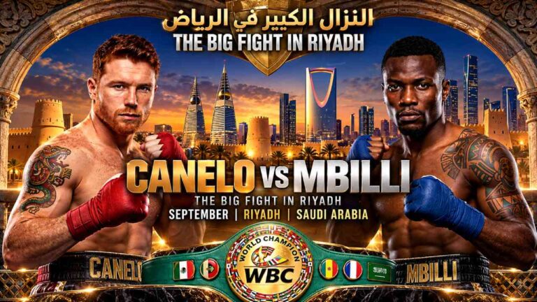 Jelang Canelo vs Mbilli, Duel Besar di Riyadh Dihadapkan Isu Keamanan