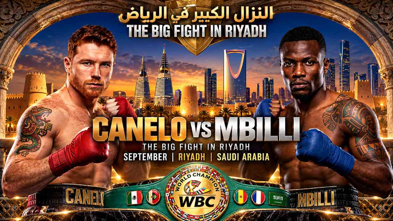 Jelang Canelo vs Mbilli, Duel Besar di Riyadh Dihadapkan Isu Keamanan